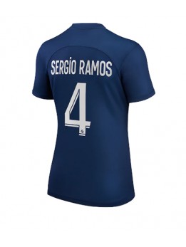 Paris Saint-Germain Sergio Ramos #4 Heimtrikot für Frauen 2022-23 Kurzarm